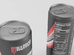 energize energy drink 3D Model