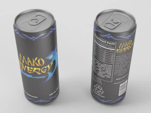 nap&oacute;j energetyczny mako Model 3D