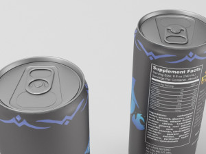 mako energy drink 3D मॉडल