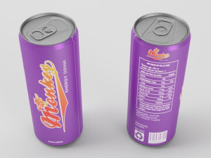 monkey energy drink 3Dモデル