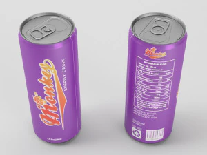 원숭이 에너지 드링크 3D 모델