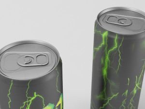 monster energy drink 3D मॉडल