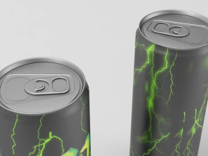 monster energy drink 3D Model