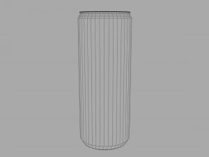 monster metal energy drink 3D Model