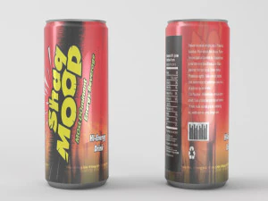 Shaq Nastrój Napój Energetyczny Model 3D