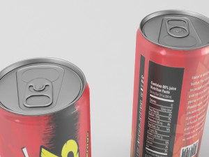 shaq mood energy drink 3D 모델