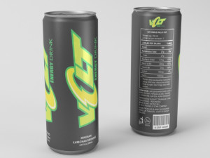 volt energy drink 3D-Modell