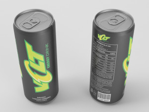 volt energy drink 3D-Modell