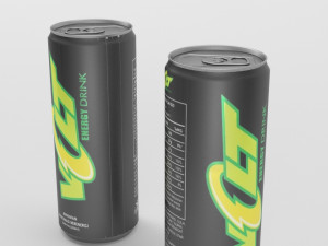 volt energy drink 3D-Modell