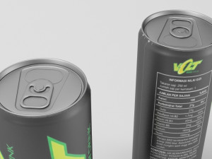 volt energy drink 3D-Modell