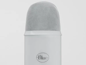 niebieski yeti biały - element 3d Model 3D