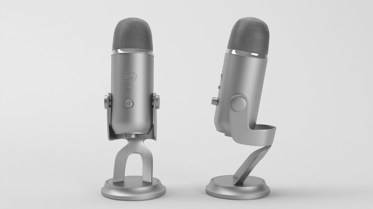 blue yeti - element 3d 3D Model .c4d .max .obj .3ds .fbx .stl .blend