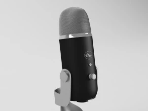 blue yeti pro studio - element 3d 3D Model