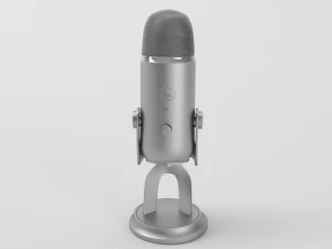 cole&ccedil;&atilde;o de yeti azul - elemento 3d Modelo 3D
