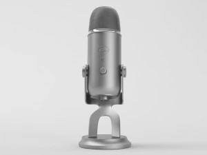 cole&ccedil;&atilde;o de yeti azul - elemento 3d Modelo 3D