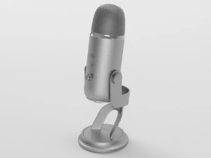 cole&ccedil;&atilde;o de yeti azul - elemento 3d Modelo 3D