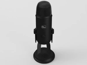 cole&ccedil;&atilde;o de yeti azul - elemento 3d Modelo 3D