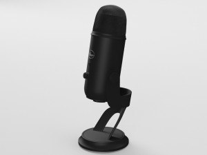 blue yeti collection - element 3d 3D मॉडल