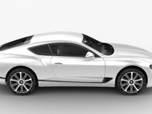 bentley continental gt 2018 - hq interior 3D Model
