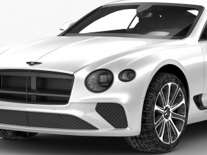 bentley continental gt 2018 - hq interior 3D 모델