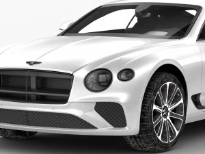 bentley continental gt 2018 - hq interior 3D Model