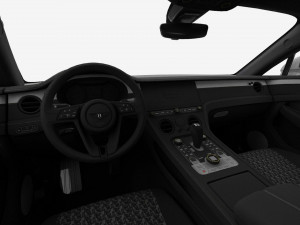 bentley continental gt 2018 - hq interior 3D 모델
