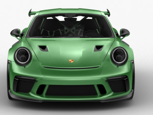 porsche gt3 rs 2018 Modello 3D