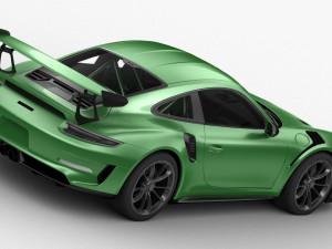 porsche gt3 rs 2018 Modello 3D