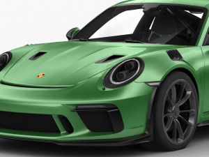 porsche gt3 rs 2018 Modello 3D