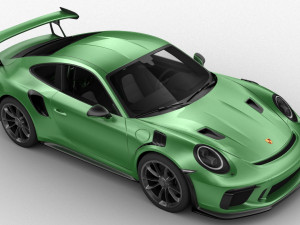 porsche gt3 rs 2018 Modello 3D