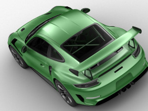 porsche gt3 rs 2018 Modello 3D