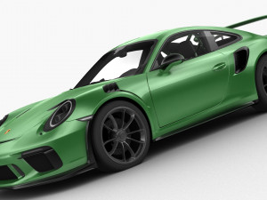 porsche gt3 rs 2018 Modello 3D