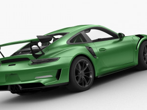 porsche gt3 rs 2018 Modello 3D