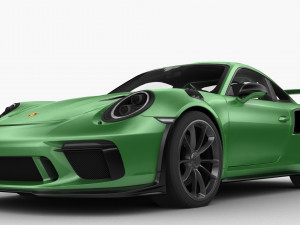 porsche gt3 rs 2018 Modello 3D