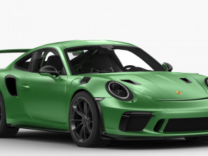 porsche gt3 rs 2018 Modello 3D