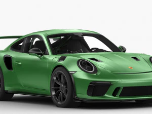 porsche gt3 rs 2018 3D Model