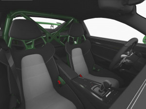 porsche gt3 rs 2018 Modello 3D