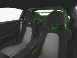 porsche gt3 rs 2018 Modello 3D