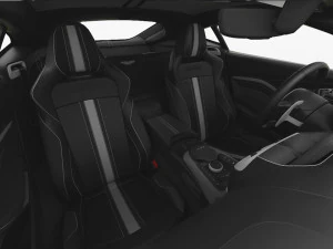 aston martin vantage 2018 - hq interior 3D Model
