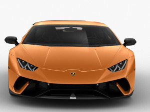 lamborghini huracan performante 2017 3D Модель