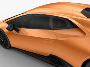 lamborghini huracan performante 2017 3D Модель