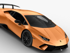 lamborghini huracan performante 2017 3D Модель