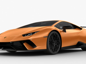 lamborghini huracan performante 2017 3D Модель