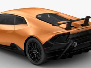 lamborghini huracan performante 2017 3D Модель