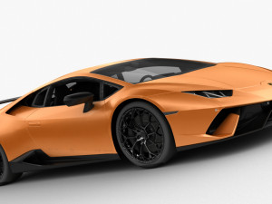 lamborghini huracan performante 2017 3D Модель