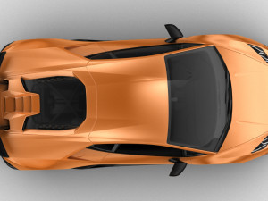 lamborghini huracan performante 2017 3D Модель