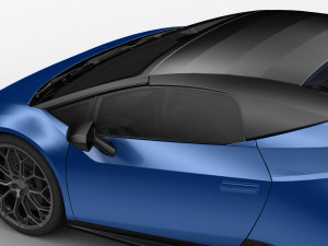 lamborghini huracan performante 2019 - hq interior Modelo 3D