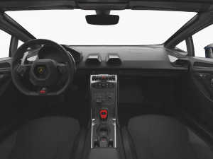 lamborghini huracan performante 2019 - hq interior Modelo 3D