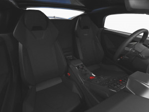 lamborghini huracan performante 2019 - hq interior Modelo 3D