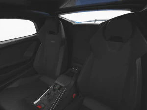 lamborghini huracan performante 2019 - hq interior 3D Model